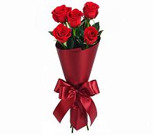 Букет 5 Красных роз Эдлесс Лав в Старобалтачево