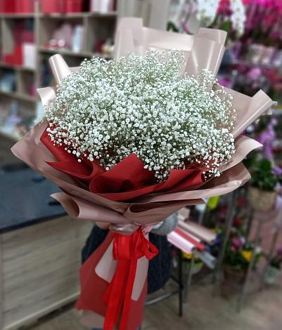 Букет цветов из: Гипсофила в Старобалтачево