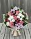 Букет цветов из: Альстромерии, Гвоздики, Розы и Хризантемы в Старобалтачево