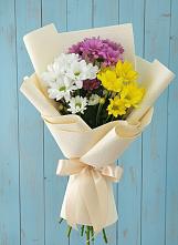 Букет цветов из:  Хризантемы в Старобалтачево