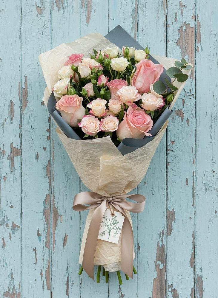 Букет цветов из: Розы в Старобалтачево