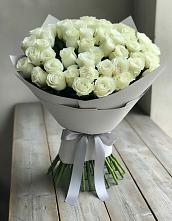 Букет 35 Белых роз в Старобалтачево