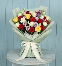 Букет цветов из:  Розы в Старобалтачево