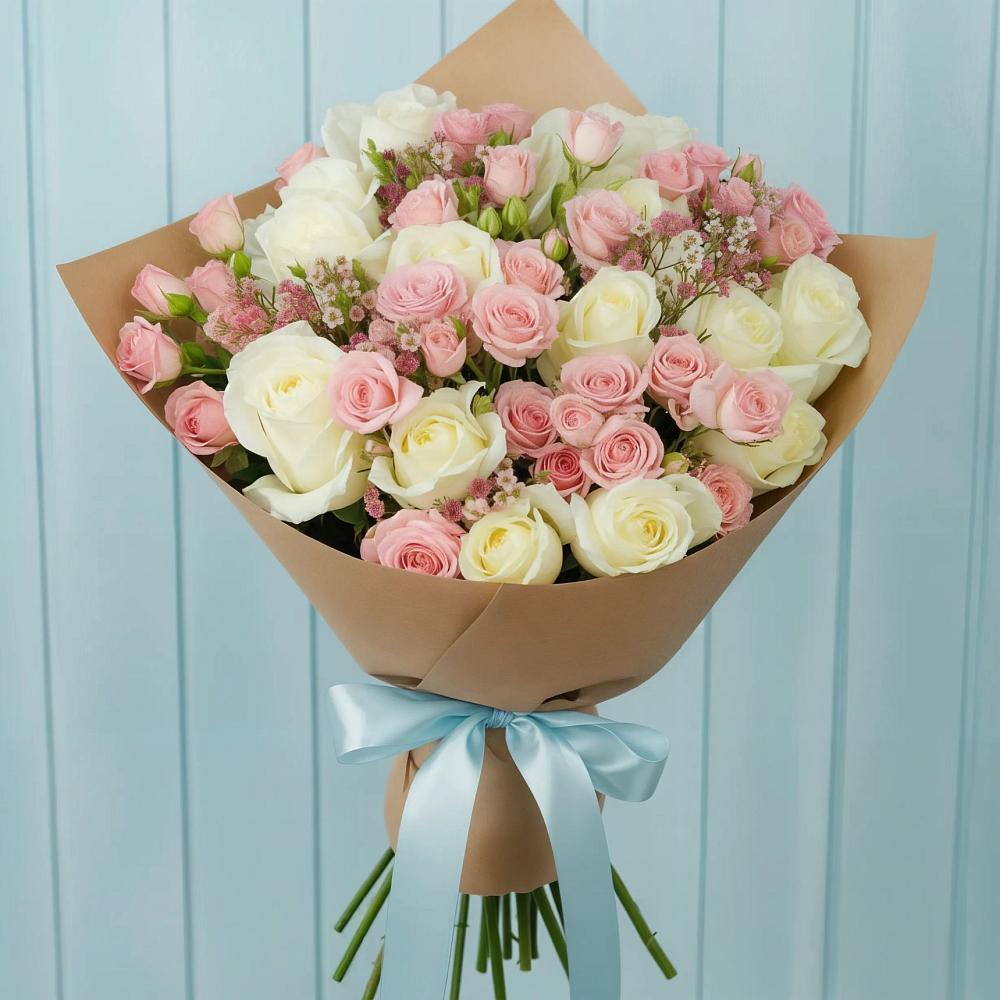 Букет цветов из: Розы в Старобалтачево