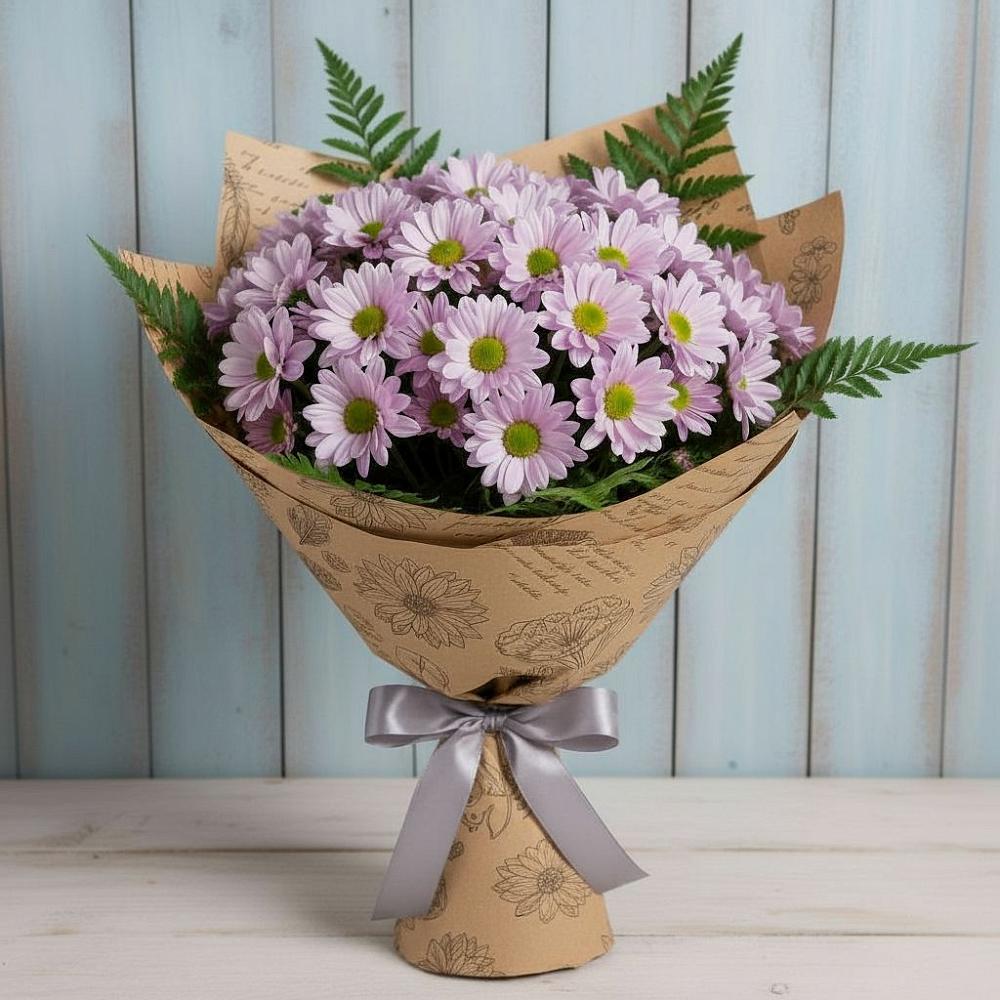 Букет цветов из: Хризантемы в Старобалтачево