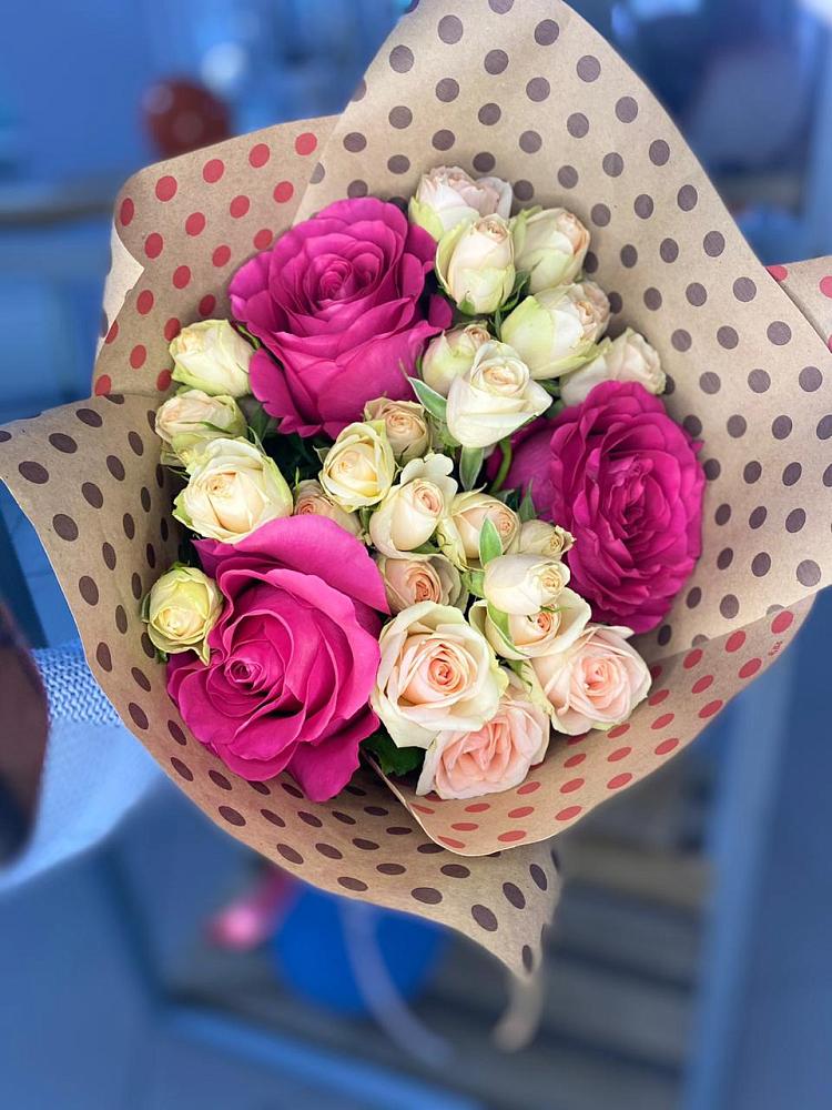 Букет цветов из: Розы в Старобалтачево