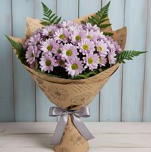 Букет цветов из:  Хризантемы в Старобалтачево