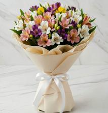 Букет цветов из:  Альстромерии в Старобалтачево