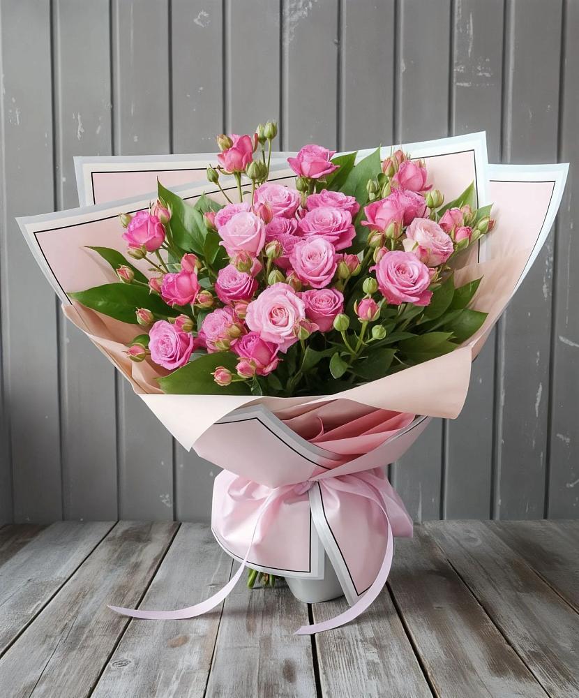 Букет Розовый кустик в Старобалтачево