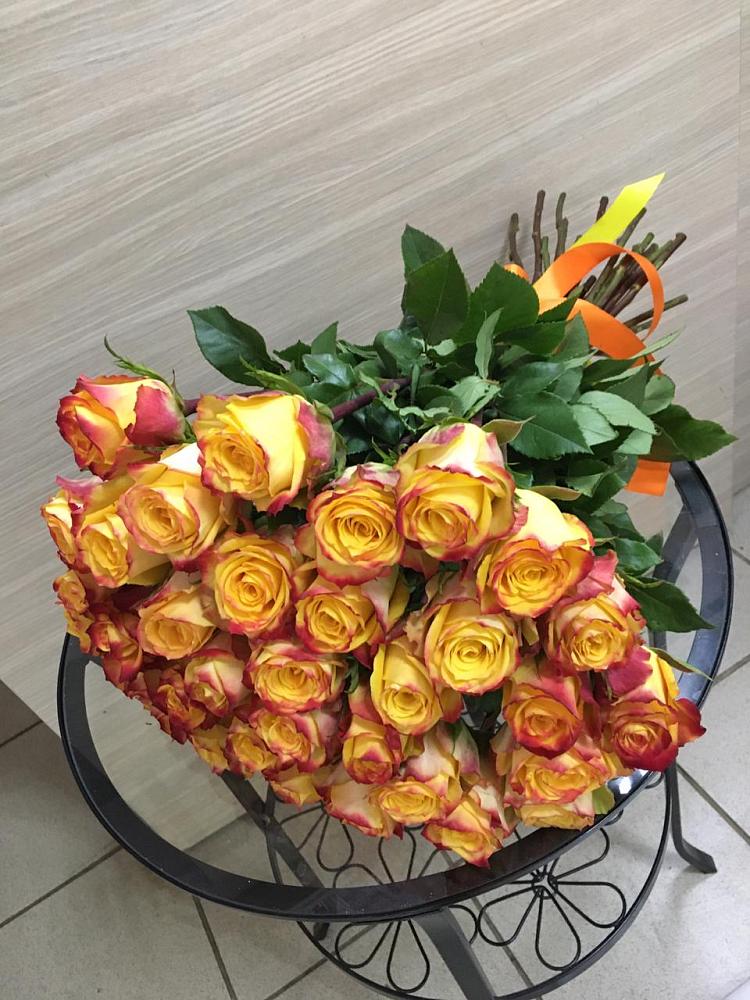 Букет Желтые розы в Старобалтачево