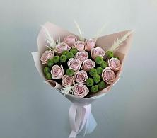 Букет цветов из:  Розы и Хризантемы в Старобалтачево