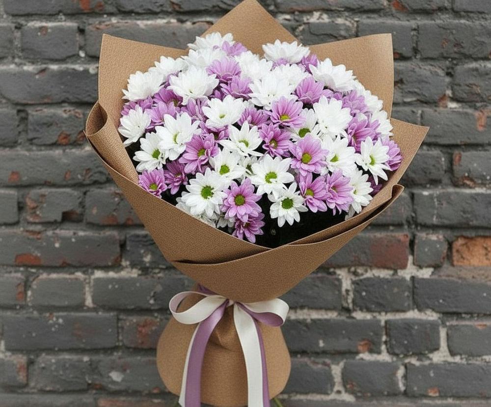 Букет цветов из: Хризантемы в Старобалтачево