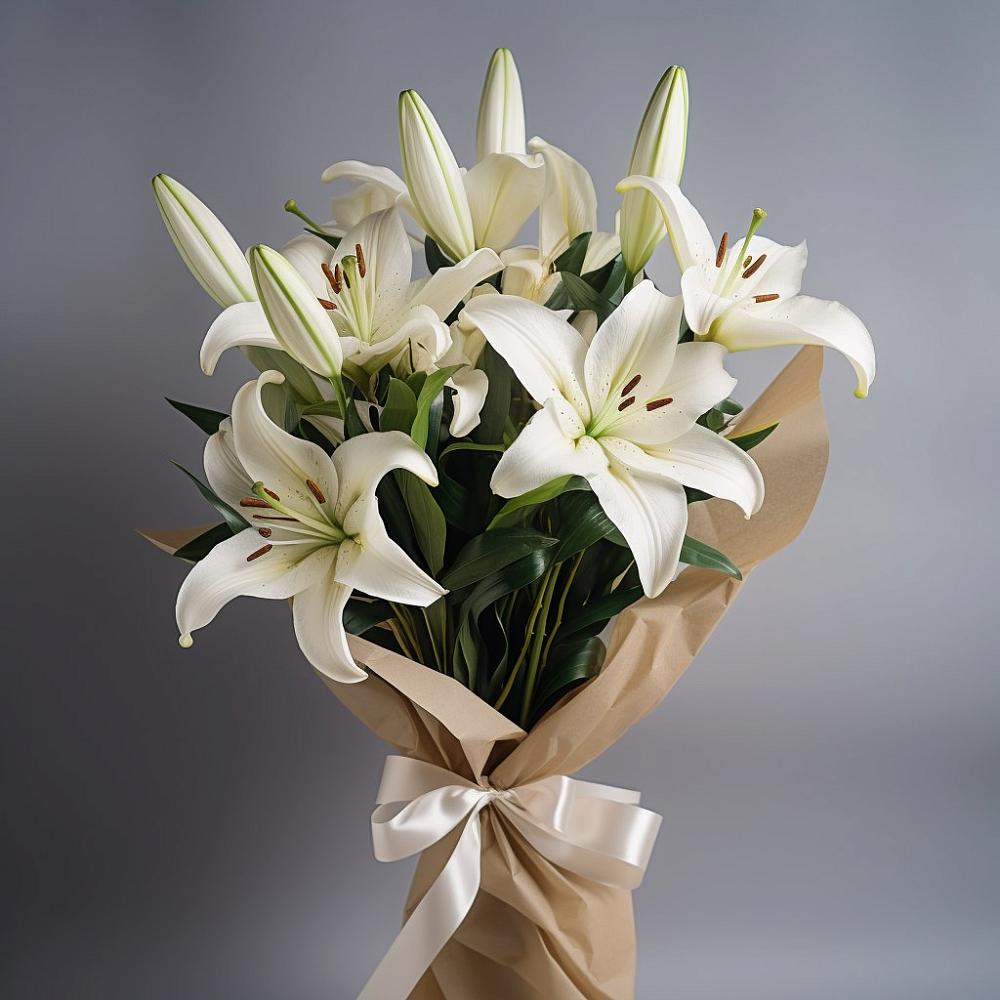 Букет цветов из: Лилии в Старобалтачево