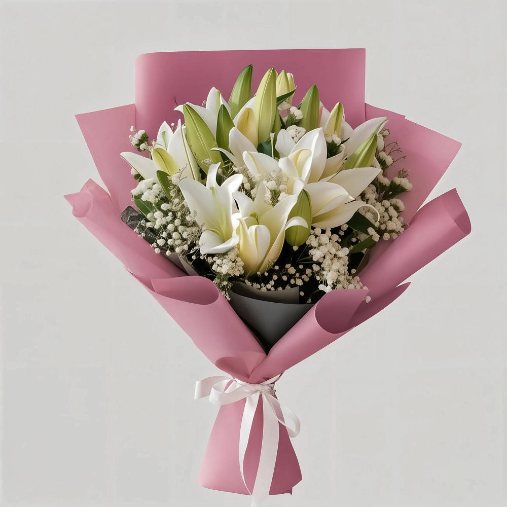 Букет цветов из: Лилии в Старобалтачево