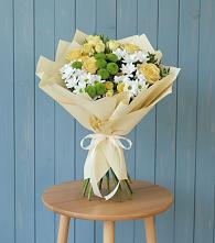 Букет цветов из:  Хризантемы и Розы #REPLACE_PRED# Старобалтачево