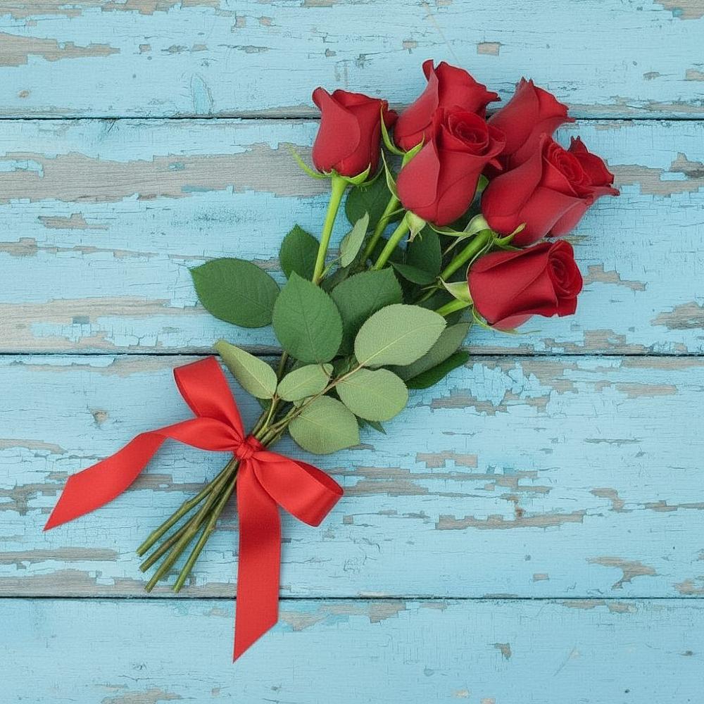 Букет Красные розы в Старобалтачево