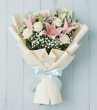 Букет цветов из:  Лилии в Старобалтачево